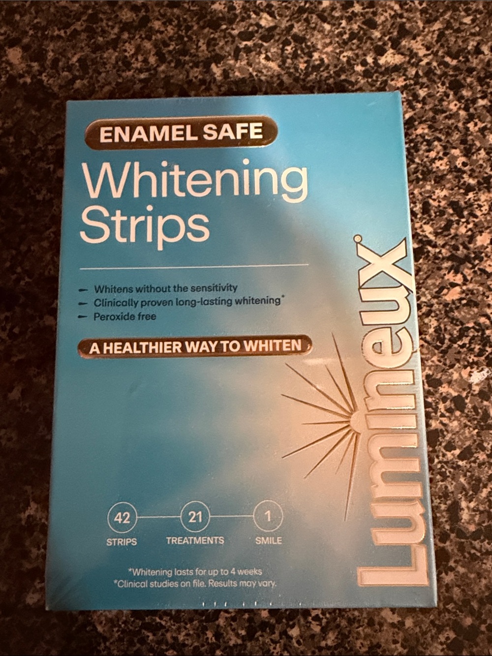 Enamel Safe Whitening Strips - Blue